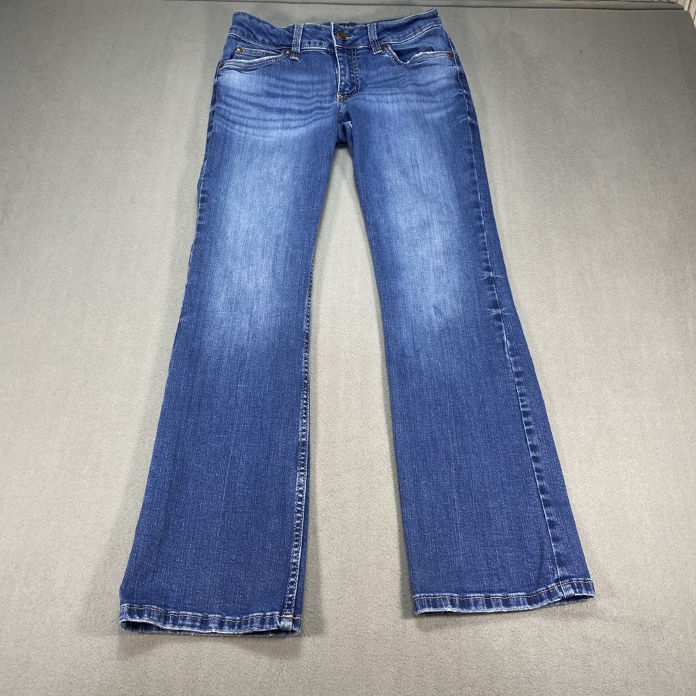 Wrangler Women's Jeans Size 5x32 Retro Mae Midrise Bootcut Embroidered Pockets